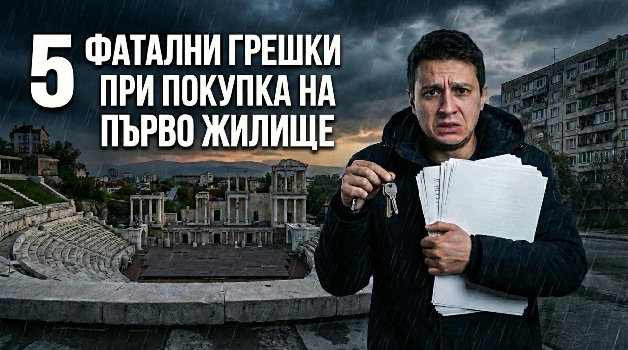 5 фатални грешки при покупка на първо жилище